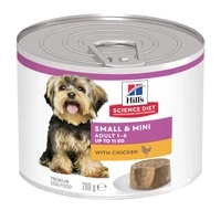 Hill's Science Diet Adult Small & Mini Mousse with Chicken Canned Dog Food 200g