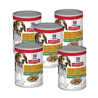 Hill's Puppy Savory Stew Chicken & Veg Dog Food 5x363g