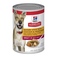Hill's Dog Can Savoury Stew Chicken & Vegetables 363g
