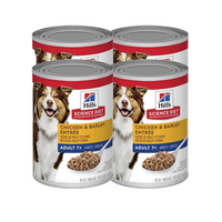 Hills Dog Can Chicken & Barley Senior 370g
