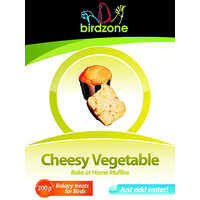 Birdzone Muffins Cheesey Vegetables 200g