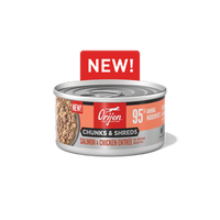 Orijen Cat Salmon and Chicken Entree - Chunks and Shreds Can 85g