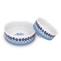 Noosa Nights - Ceramic Dog Bowls Large 19cm