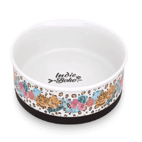 Leopard Luxe - Ceramic Dog Bowls Large 19cm