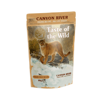Taste of The Wild Cat Pouch Canyon River Gravy Chunks 85g