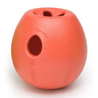 West Paw Rumbl Dog Toy Large Melon
