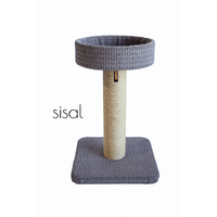 BossCat Duke Cat Scratcher with Carpet & Sisal