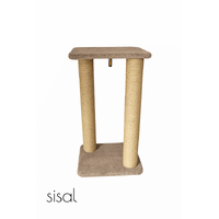 BossCat Gus Cat Scratcher with Carpet & Sisal