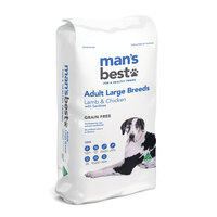 Man's Best Adult Grain Free Large Breed Lamb & Chicken 12kg