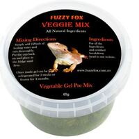 Fuzzy Fox Reptile Veggie Gel Mix 65g