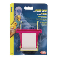 Bird Mirror & Swing Perch