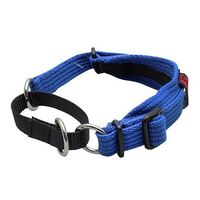Blackdog Whippet Dog Collar Blue