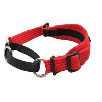 Blackdog Whippet Dog Collar Red