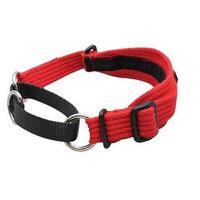 Blackdog Whippet Dog Collar Red