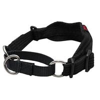 Blackdog Whippet Dog Collar Black