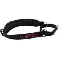 Blackdog Italian Greyhound Dog Collar Black