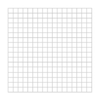 Aquarium Egg Crate Divider 30 x 30cm White
