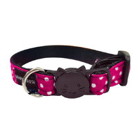 Soapy Moose Neoprene Miss Pinky Kitten Collar