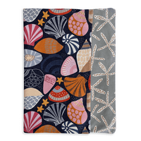 Indie Boho Daydream Shells Large Bed Mat 