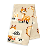 Indie Boho Foxy Tales Pet Blanket