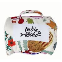 Indie Boho Native Flora Medium Dog Travel Mat