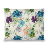 Indie Boho Succulent Medley Medium Dog Bed