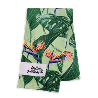 Indie Boho Tropical Blooms Pet Blanket