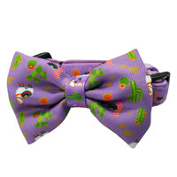 Soapy Moose Neoprene Collar Llamas Purple XS
