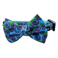 Soapy Moose Neoprene Collar Blueberries XS