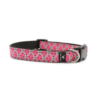  Soapy Moose Dog Collar Hot Pink Watermelon XLge