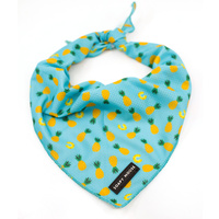 Soapy Moose Tie-Up Bandana Pine Slices Large