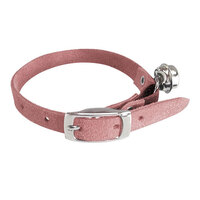 Suede Kitten Collar Pink