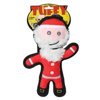 Tuffy Holiday Santa Dog Toy