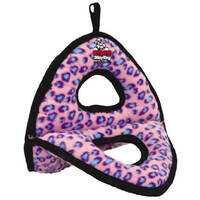 Tuffy Ultimates 3-Way Ring Pink Leopa Dog Toy