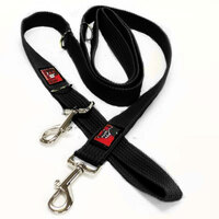 Double Ended Lead 2.2m Black