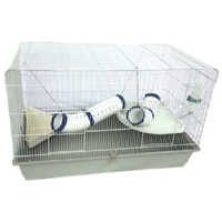 Rat Cage 2 Level With Tubes Bono