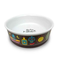 Indie Boho Skulls Bowl Large