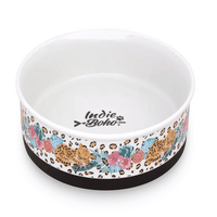 Leopard Luxe - Ceramic Dog Bowls Medium 15cm