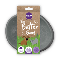 Kazoo Better Bowl Dog Bowl Charcoal