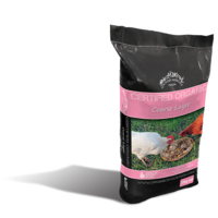 Country Heritage Organic Coarse Lay Mash 20kg (LIGHT PINK LABEL)
