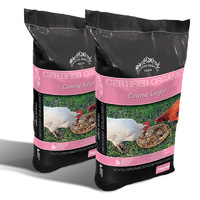 Country Heritage Feeds Lay Mash Organic Coarse 20kg (2x Bags)