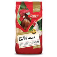 Jenco 18% Fine Layer Mash 20kg