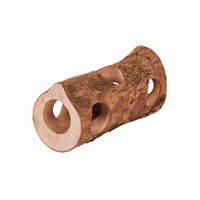 Bird Toy Hang Natural Wood Tunnel
