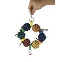 Nino's Java Bird Toy Mini Wreath