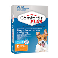 Comfortis Plus Small Dog 4.6-9kg (6 Pack)