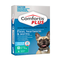 Comfortis Plus Medium Dog 9.1-18kg (6 Pack)