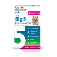 Big 5 Protection Pack Extra Small Dogs