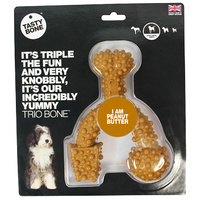Dog Toy Tasty Bone Peanut Butter Lg