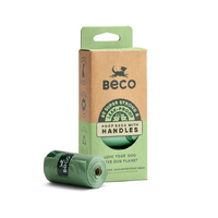 Beco Poop Bags Unscented with Handles 60pk