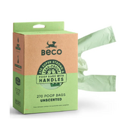 Beco Poop Bags Unscented with Handles 270pk